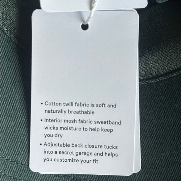 🆕 LULULEMON Classic Ball Cap *Wash Rainforest Green NWT Size L/XL - Picture 12 of 16